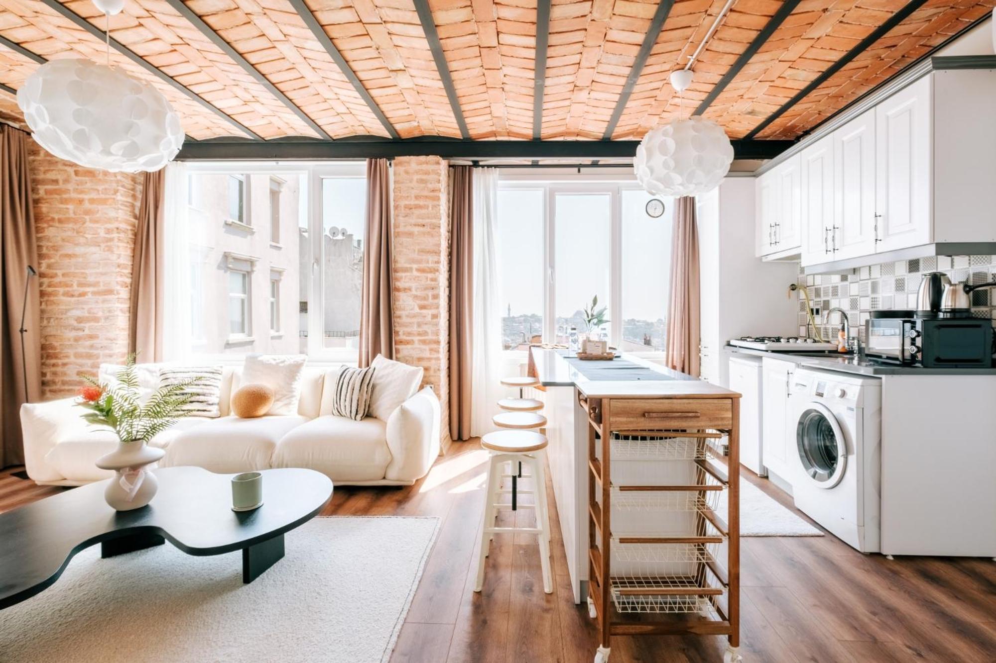 Apartament Flat W City View Near Galata Tower In Istiklal Ave Stambuł Zewnętrze zdjęcie